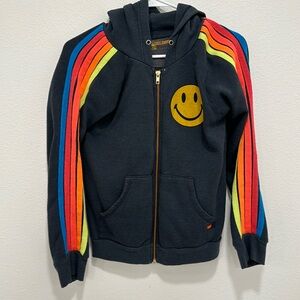 Aviator Nation kids zip hoodie size 14